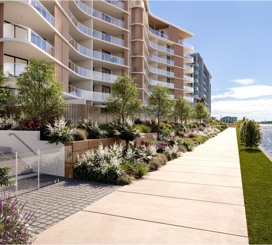 St Clair External Lake Boardwalk