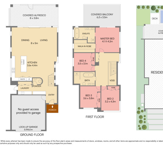 Villa Bianca Floorplan 1 1 v3